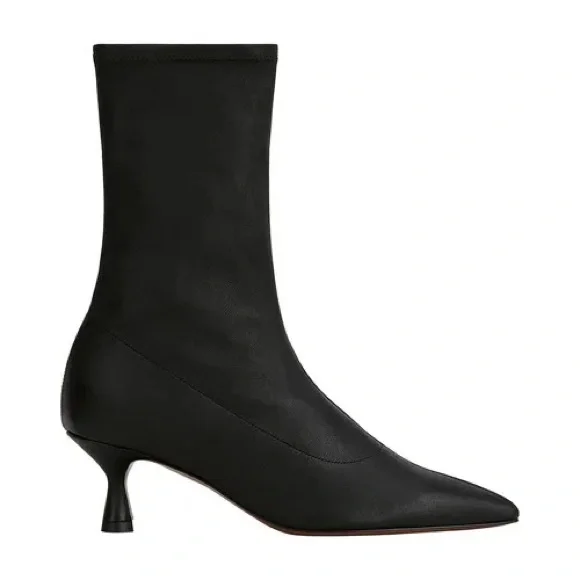 ATP Atelier Cerone Black Napa Stretch Boots - Picture 2 of 13